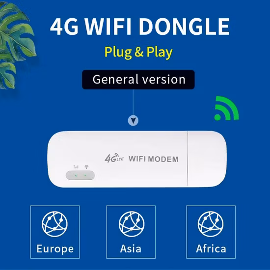 Fql158 4G USB WiFi ドングル LTE ワイヤレス モバイル WiFi USB Tragbares E3372 モデム